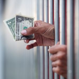 prisoner offer money for freedom - free to go