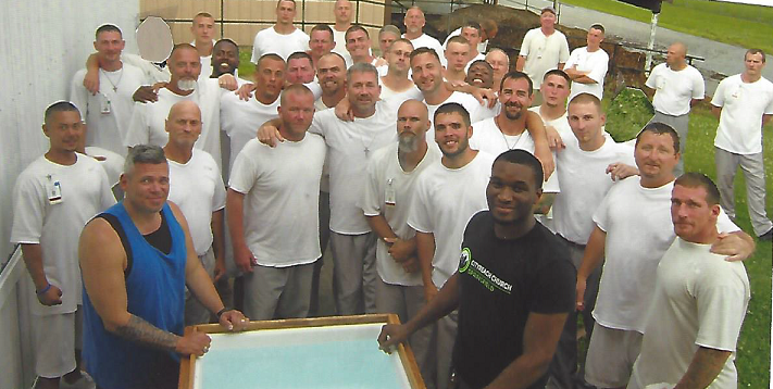 Missouri Prison Baptism