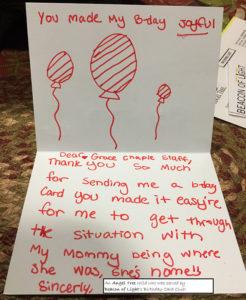 Former NY Prisoner Makes Sure Others’ Kids Get Gifts - birthday card
