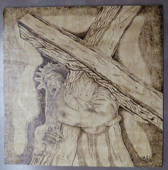 Art in Prison: Prison Artist Creates Moving Images of Christ Passion - image 3