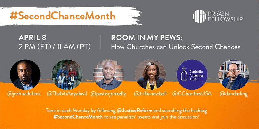 second chance month 2019 twitter chat