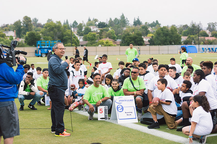 joe avila angel tree sports clinic