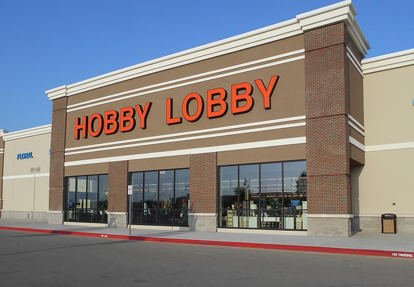 hobby lobby store front