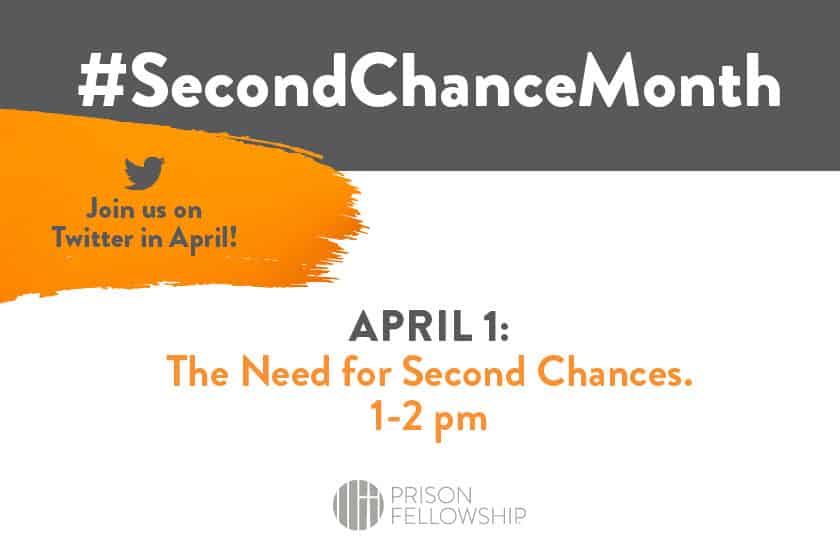 Second Chance Month Twitter Chat April 1