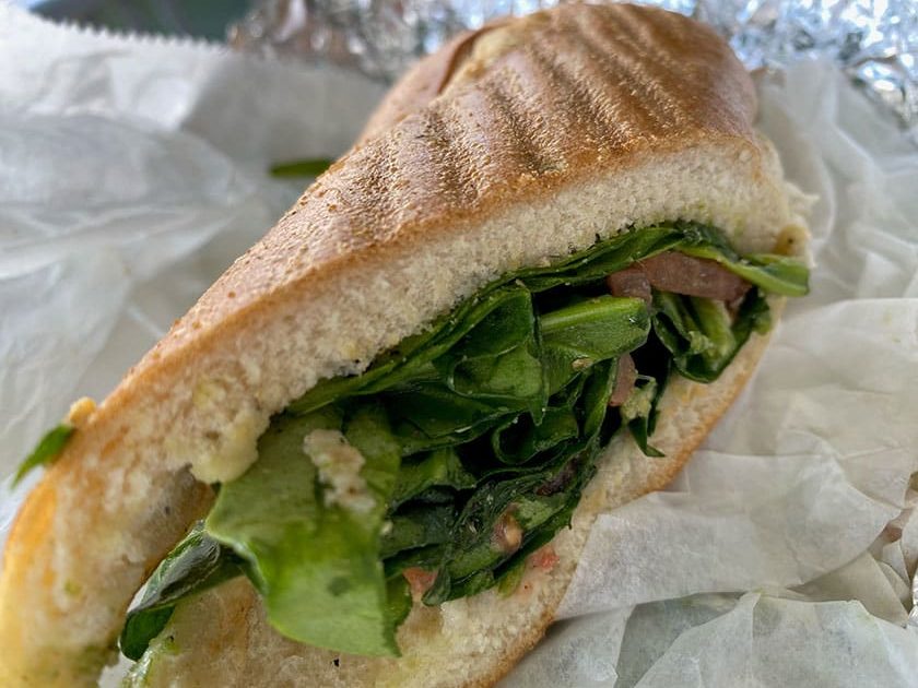 hood vegan slat sandwich