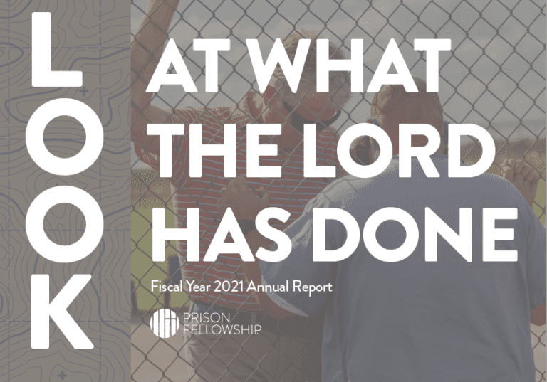 Prison Fellowship Annual Report FY21