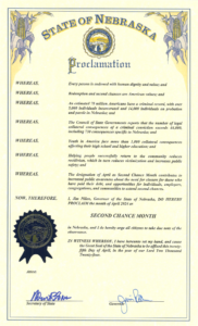 Nebraska State Proclamation