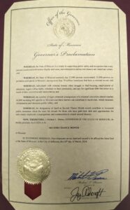 Missouri Proclamation